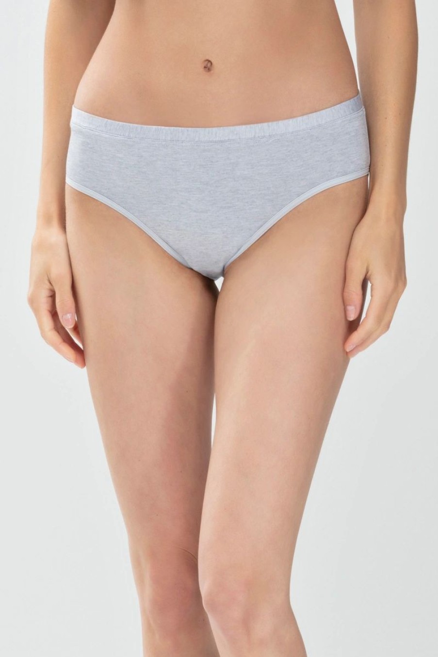 Dames Mey Slips & Pantyshorts | American Pants Serie Mood Lichtgrijs Melange