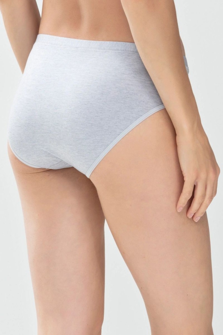 Dames Mey Slips & Pantyshorts | American Pants Serie Mood Lichtgrijs Melange