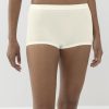 Dames Mey Slips & Pantyshorts | Mey Panty Met Viscose Serie Emotion Champagne