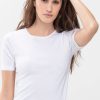 Dames Mey Ondershirts & Tops | Spencer 1/2 Mouw Serie Noblesse Wit