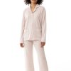 Dames Mey Pyjama'S | Pyjama Serie Sleepsation Pale Taupe