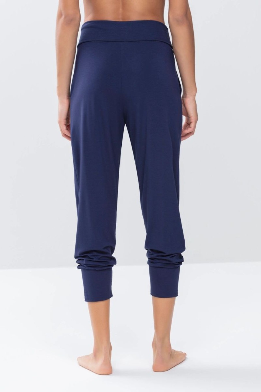 Dames Mey Broeken | Yogabroek Serie Sleepy & Easy True Blue