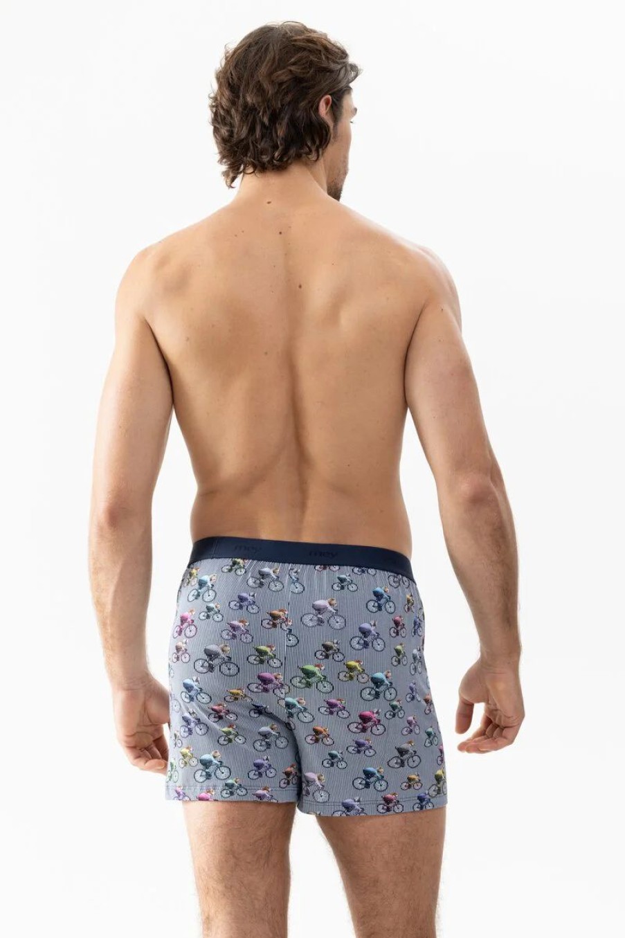 Heren Mey Shorts & Slips | Boxershorts Serie Sporty Animals Yacht Blue