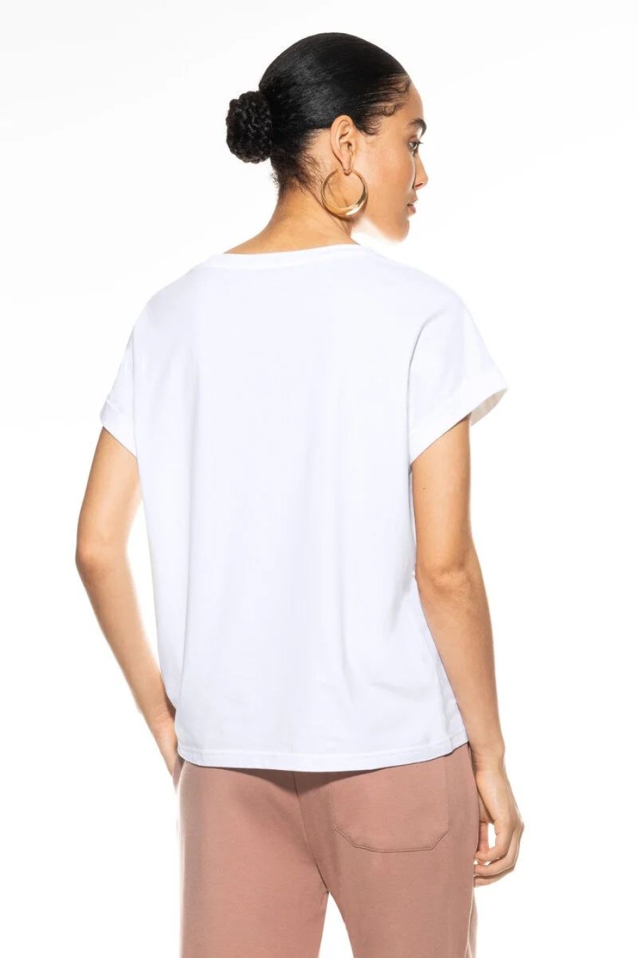 Dames Mey Bovenstukken | T-Shirt Serie Organic Power Wit