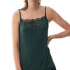 Dames Mey Ondershirts & Tops | Camisole Serie Poetry Vogue Green Leaves