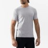 Heren Mey T-Shirt | T-Shirt Serie Relax Light Grey Melange