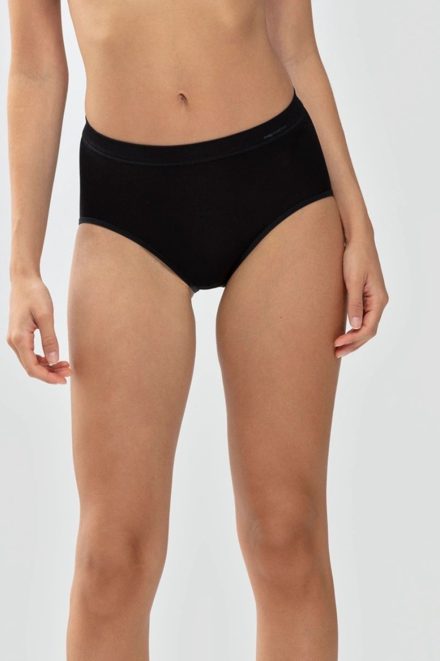 Dames Mey Slips & Pantyshorts | Tailleslip Serie Emotion Zwart