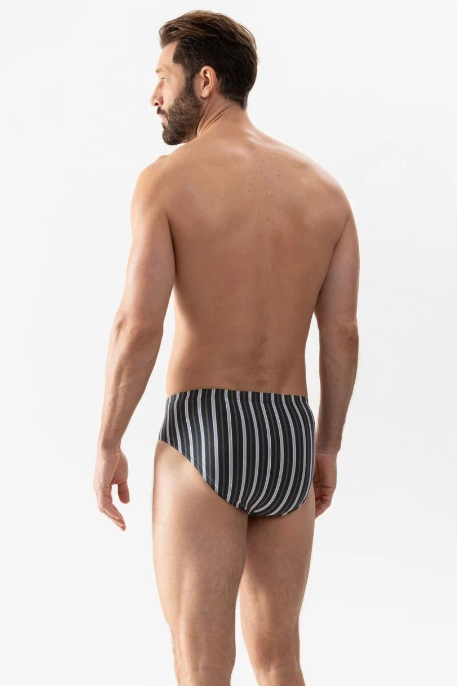 Heren Mey Shorts & Slips | Jazz-Pants Serie Striped Indigo