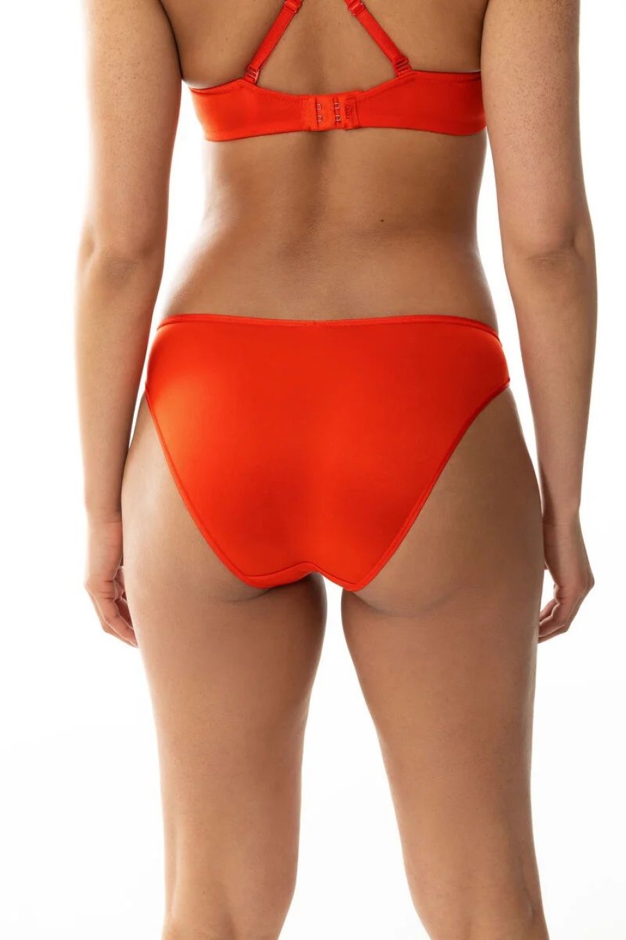 Dames Mey Slips & Pantyshorts | Minislip Serie Modern Joan Carnelian Orange