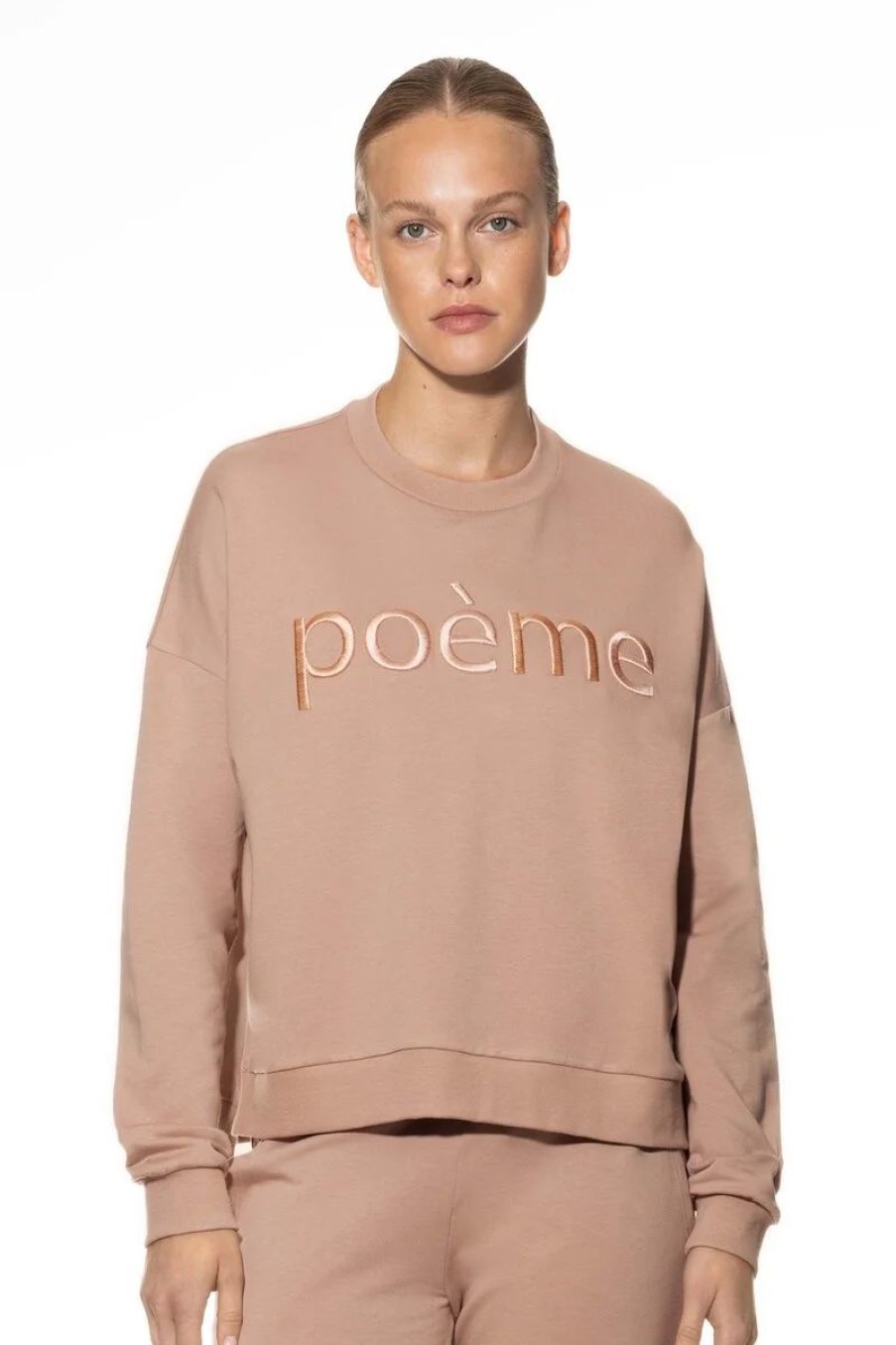 Dames Mey Bovenstukken | Sweater Serie Rose Truffle