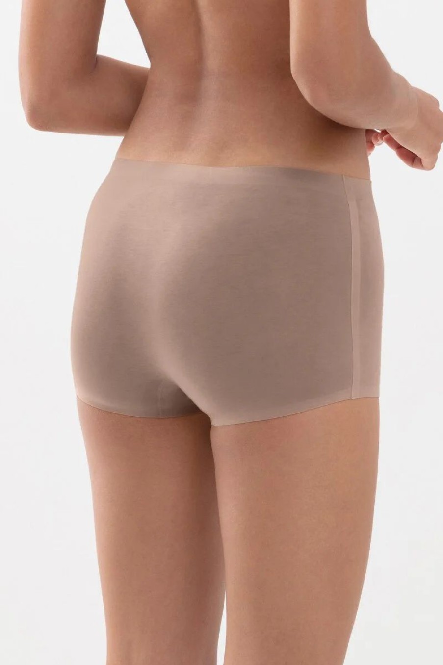 Dames Mey Pantyshorts | Shorts Serie Natural Second Me Dark Truffle