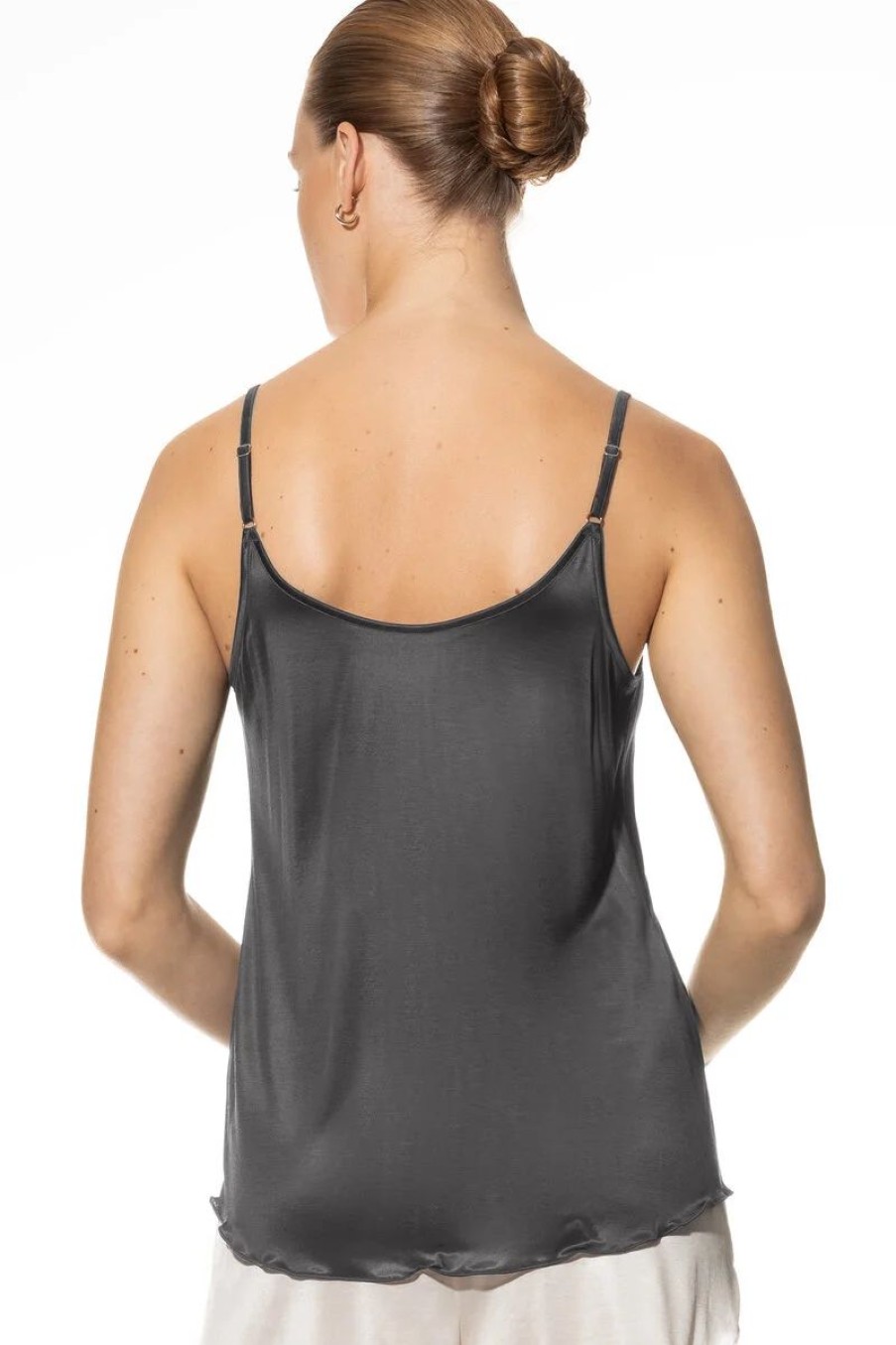 Dames Mey Tops | Camisole Serie Coco Thunder Grey