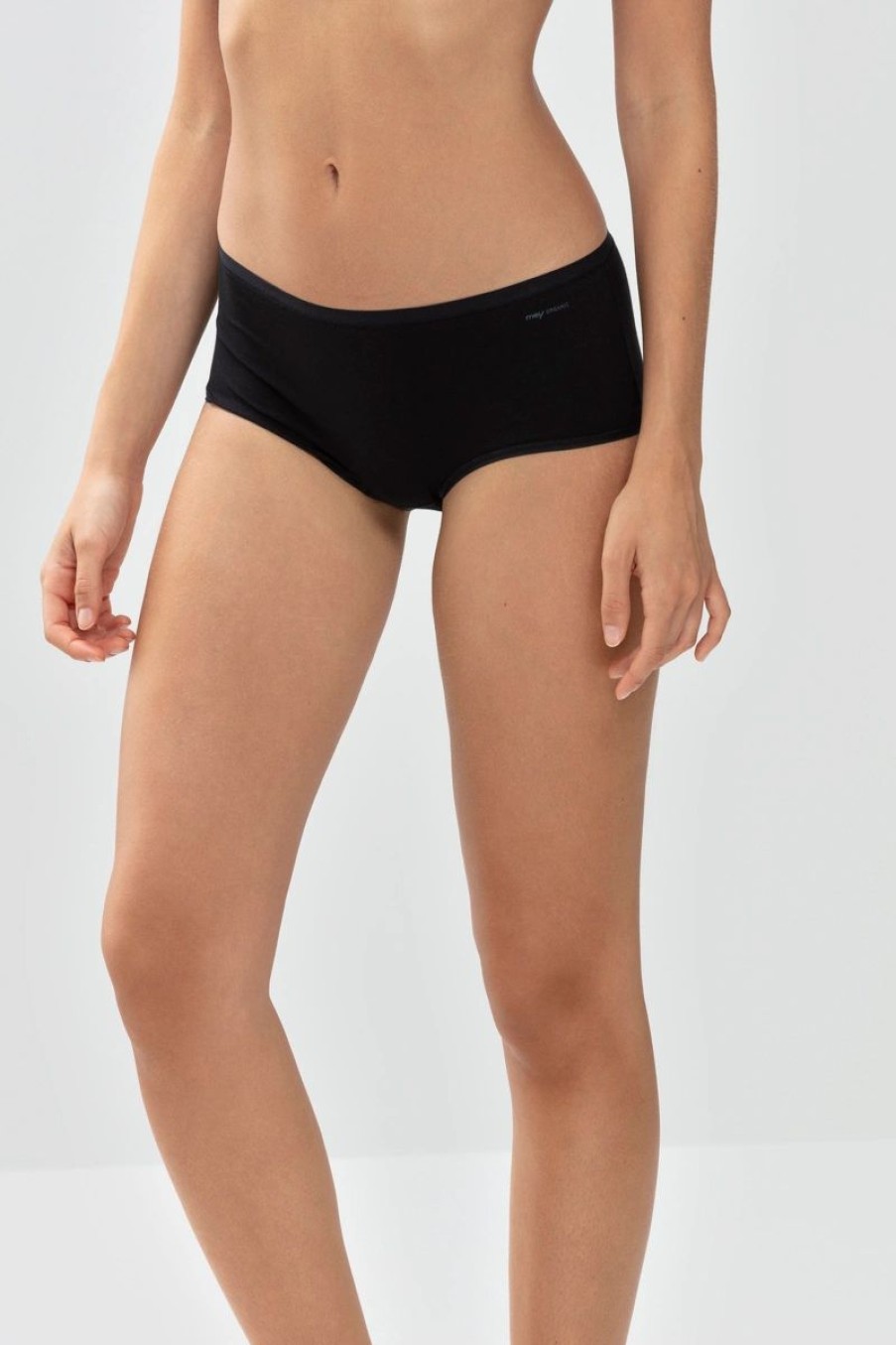 Dames Mey Slips & Pantyshorts | Panty Serie Superfine Organic Zwart