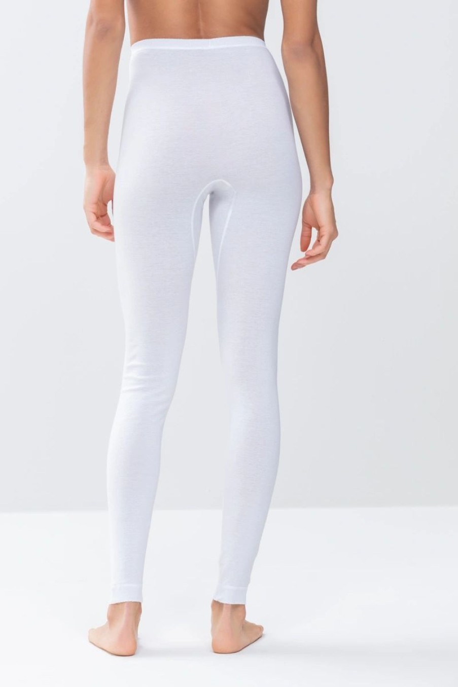 Dames Mey Leggings | Lange Broek Serie Noblesse Wit