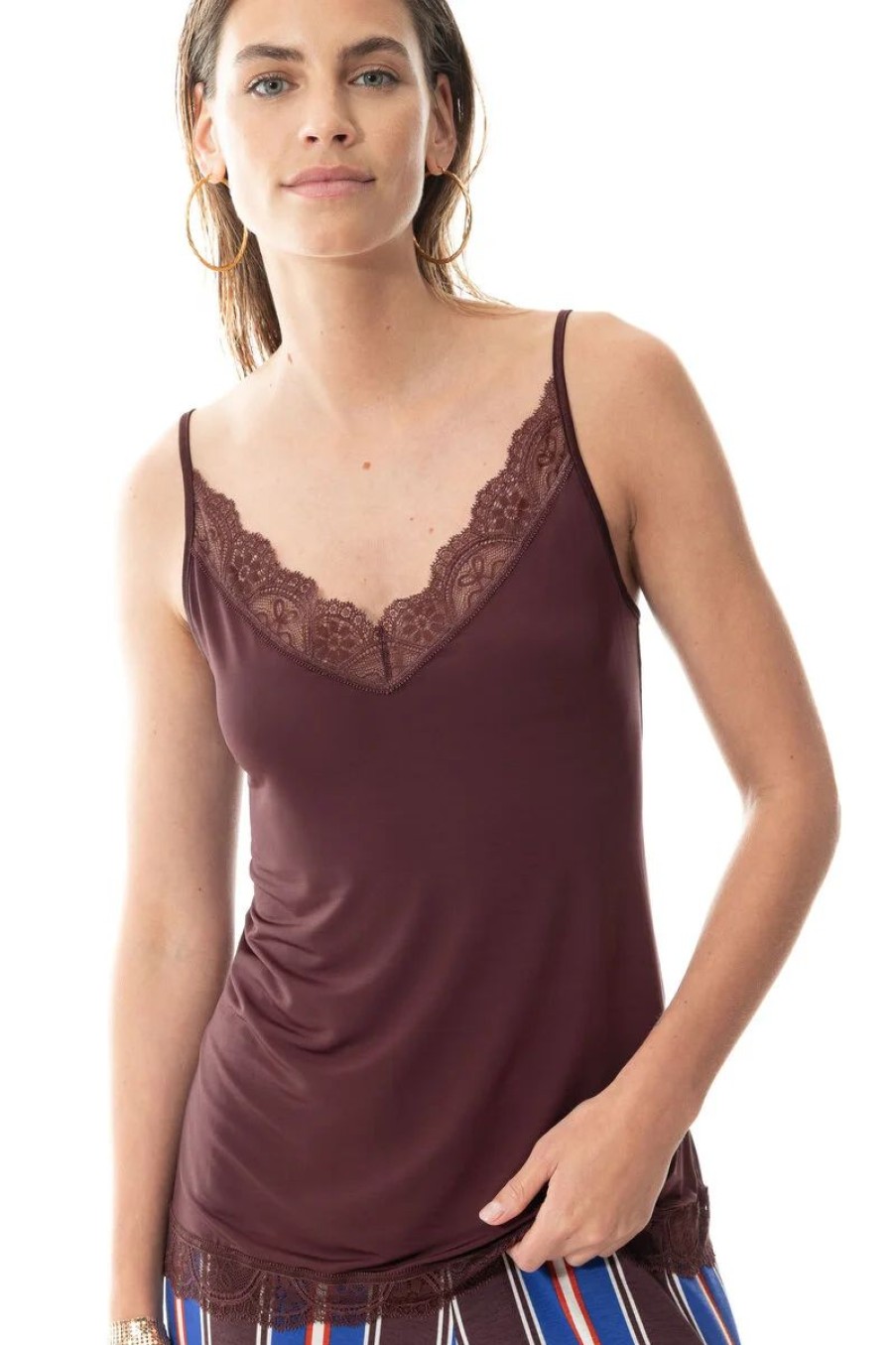 Dames Mey Tops | Camisole Serie Poetry Fame Indigo Rose