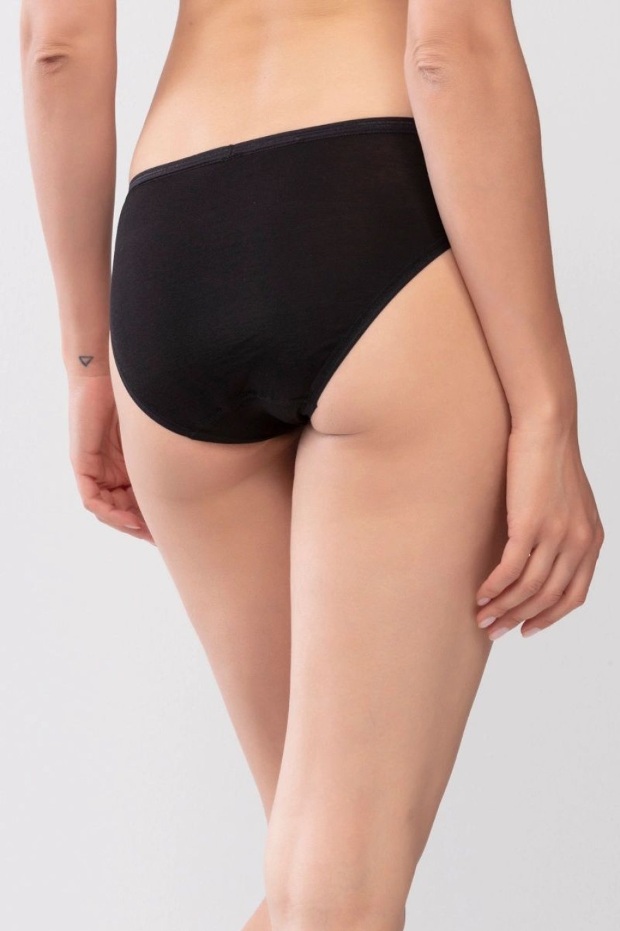 Dames Mey Slips & Pantyshorts | Minislip Serie Mey Lights Zwart