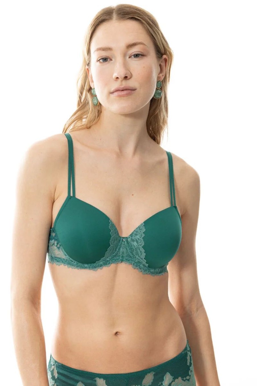 Dames Mey Sexy Lingerie | Bi-Stretch-Beha | Full Cup Serie Luxurious Opal Green