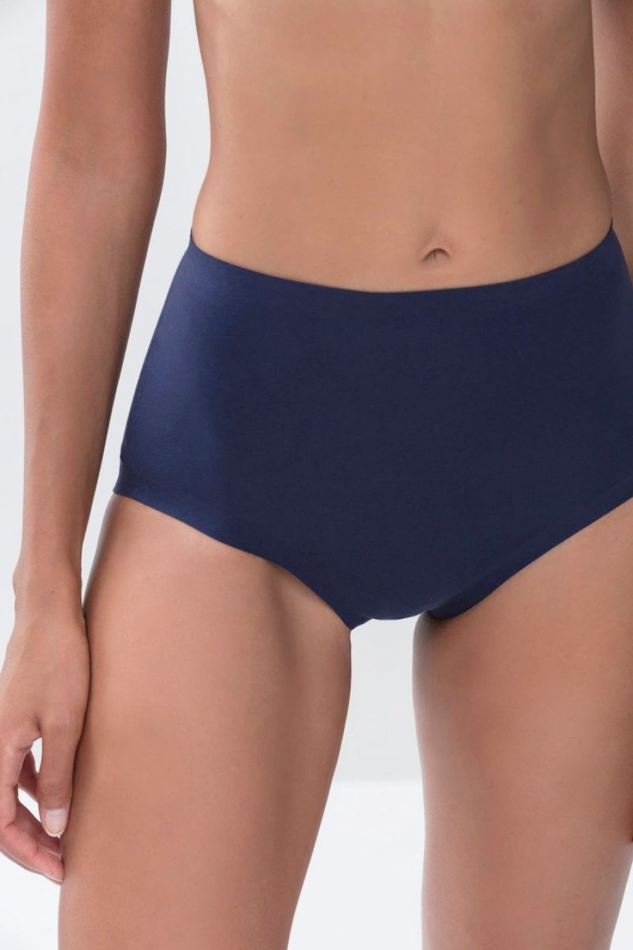 Dames Mey Slips & Pantyshorts | Tailleslip Serie Natural Second Me Night Blue