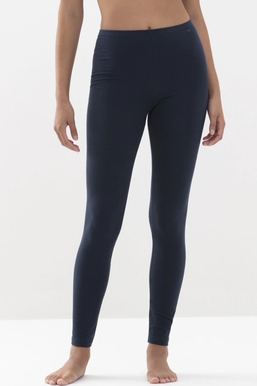 Dames Mey Leggings | Lange Broek Serie Cotton Pure Night Blue