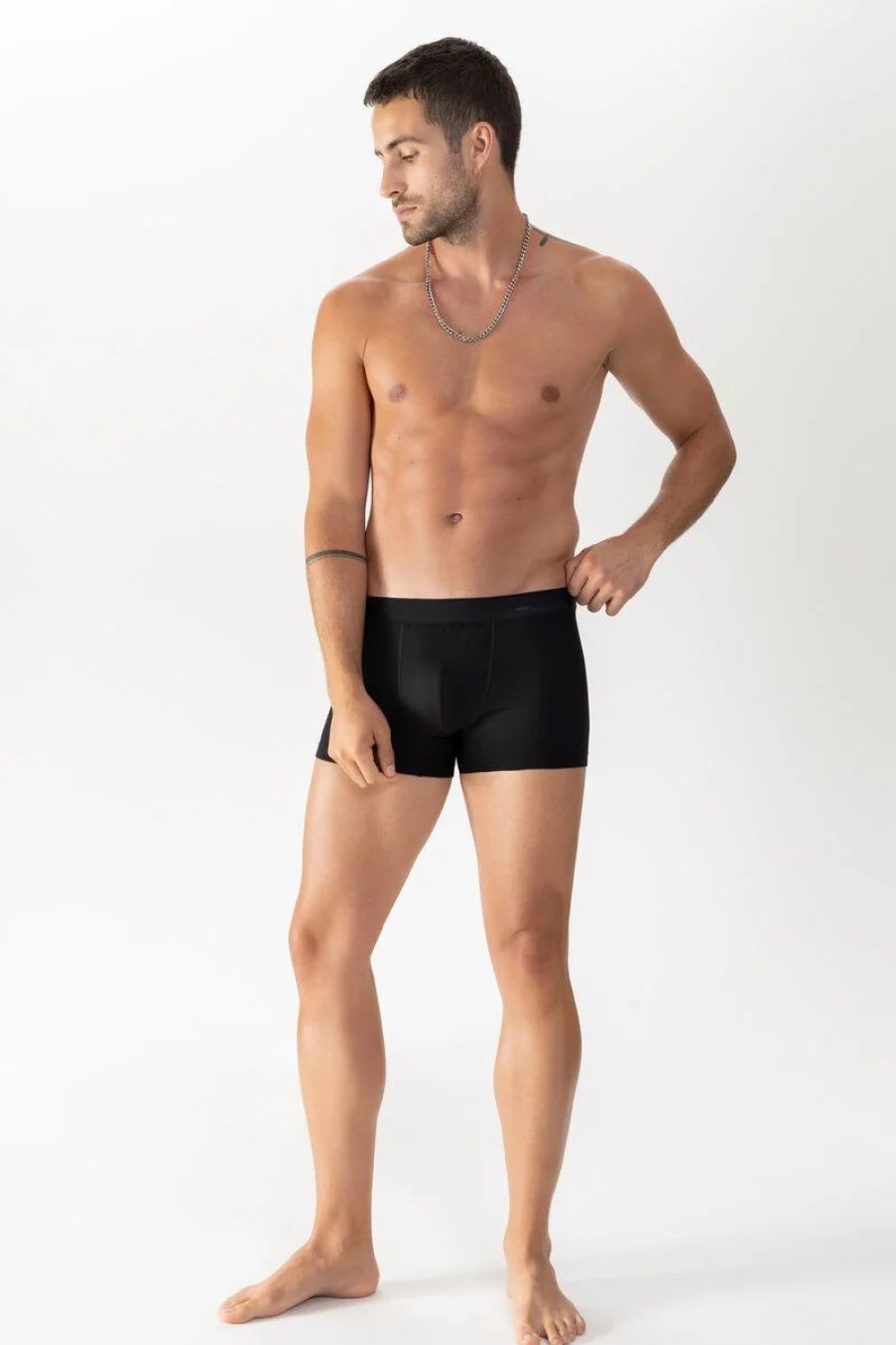 Heren Mey Shorts & Slips | Shorty Business Class Zwart