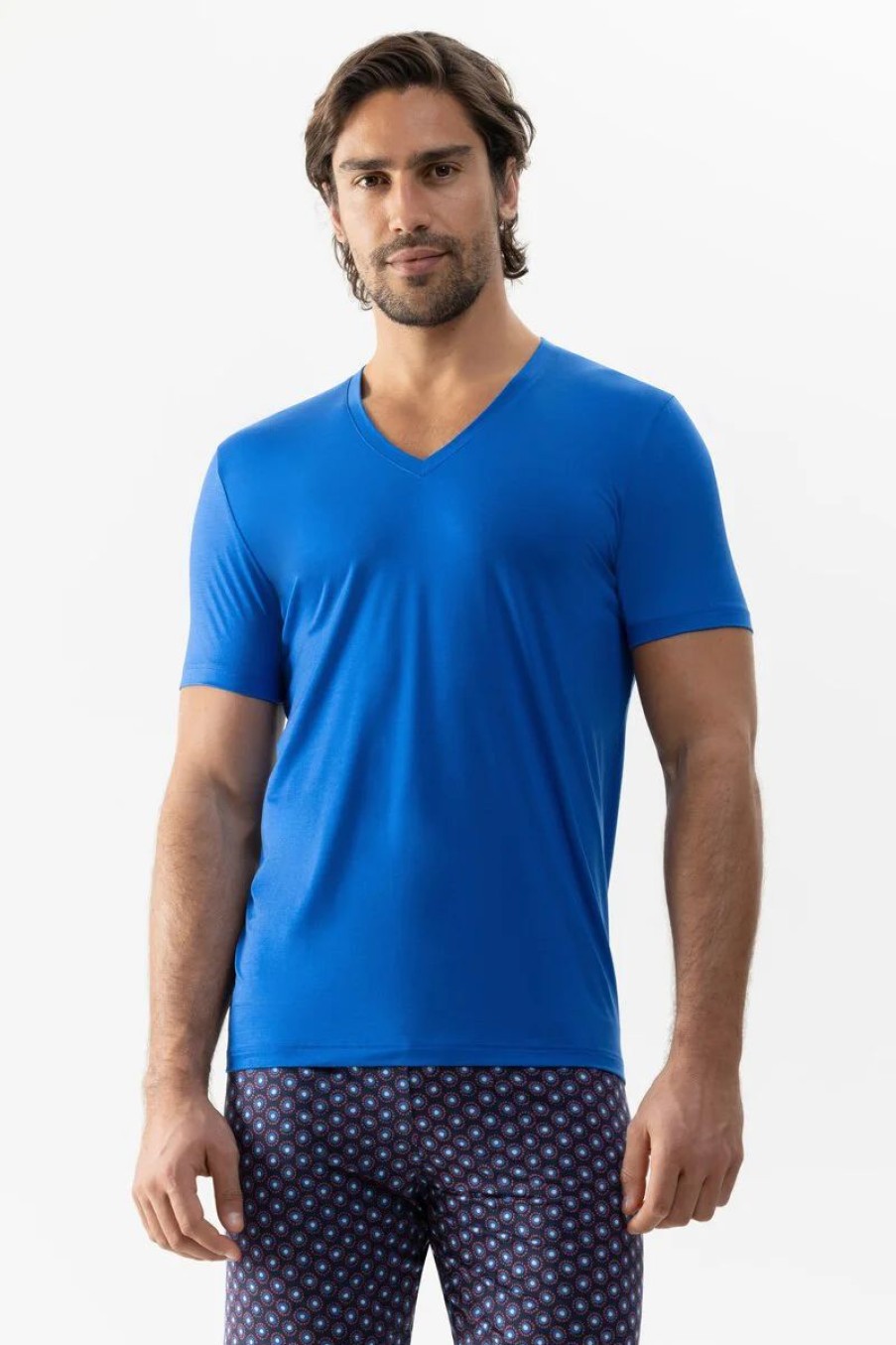 Heren Mey T-Shirt | T-Shirt Serie Selection Ultramarine