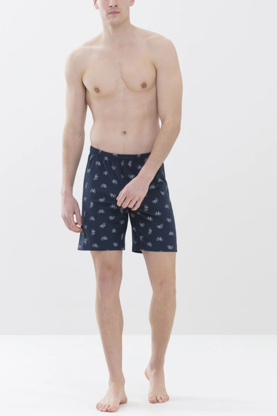 Heren Mey Loungewear Grote Maten | Broek Kort Serie Bike Yacht Blue