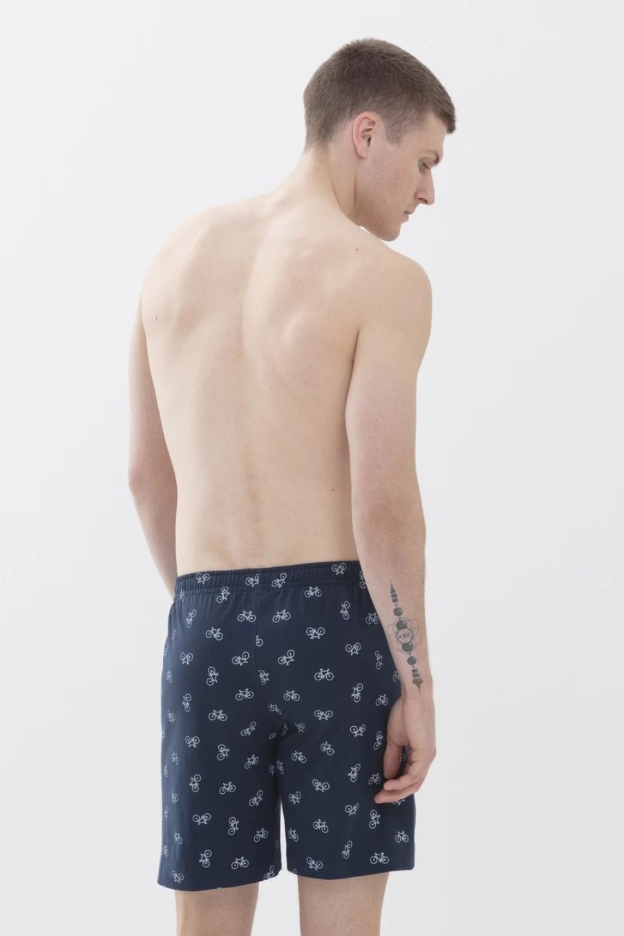 Heren Mey Loungewear Grote Maten | Broek Kort Serie Bike Yacht Blue