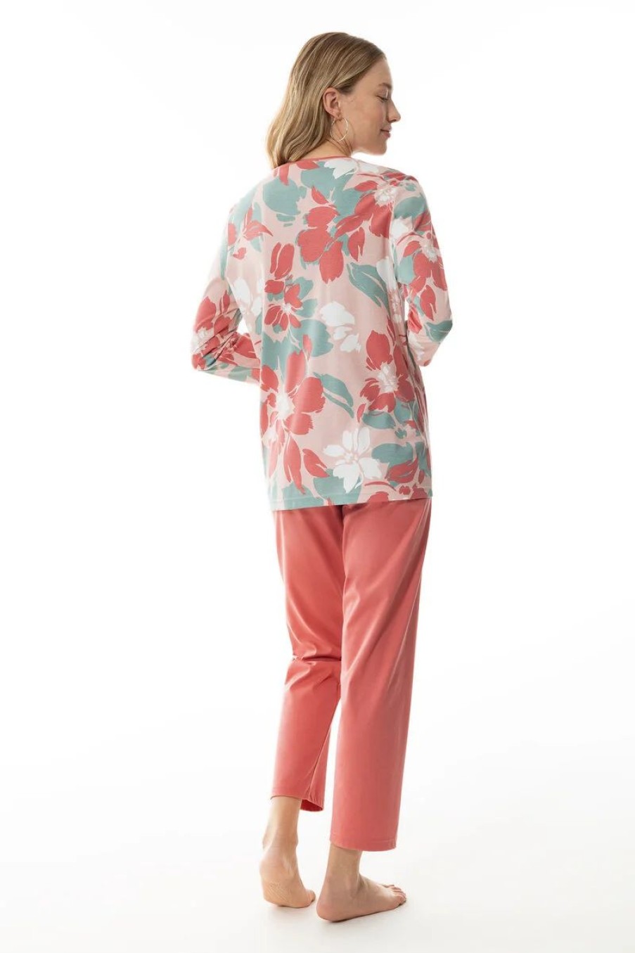 Dames Mey Pyjama'S | Pyjama Serie Silja Pale Macaron