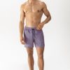 Heren Mey Zwemshorts | Zwemshorts Serie Retro Print Yacht Blue