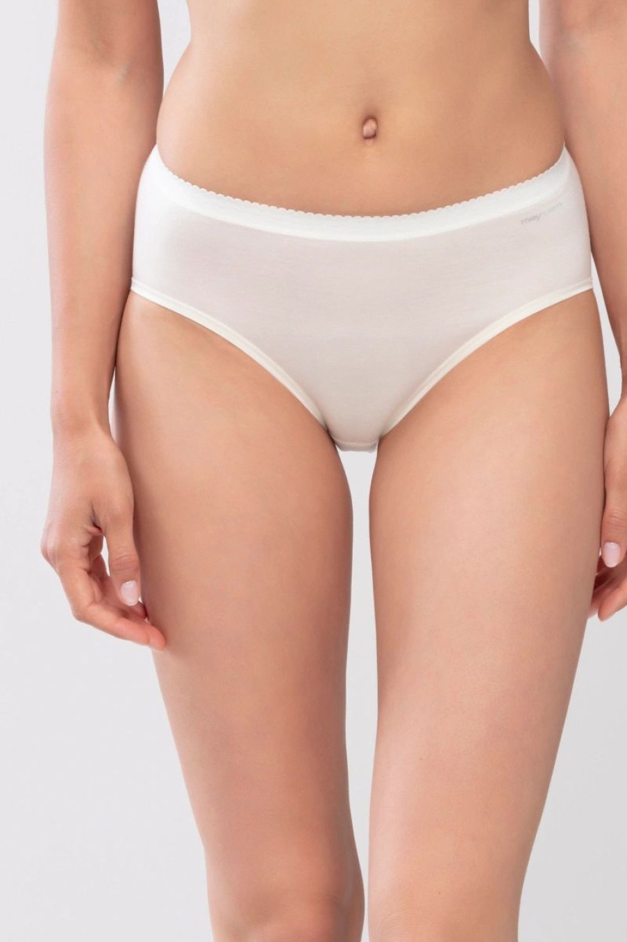 Dames Mey Slips & Pantyshorts | Heupslip Serie Mey Lights Parelwit