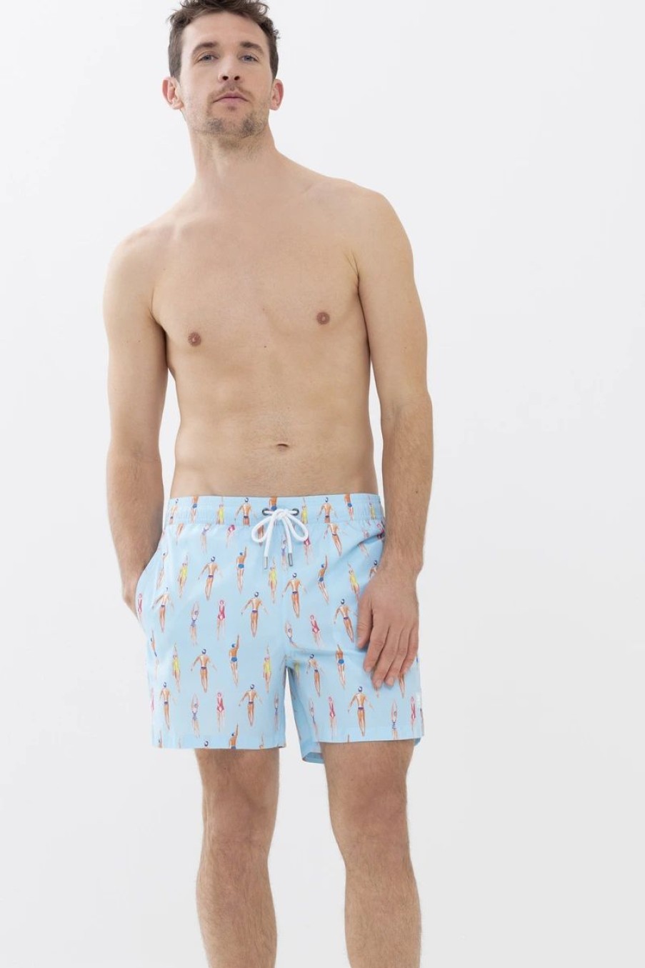 Heren Mey Zwemshorts | Zwemshorts Serie Swimers Blue Bay