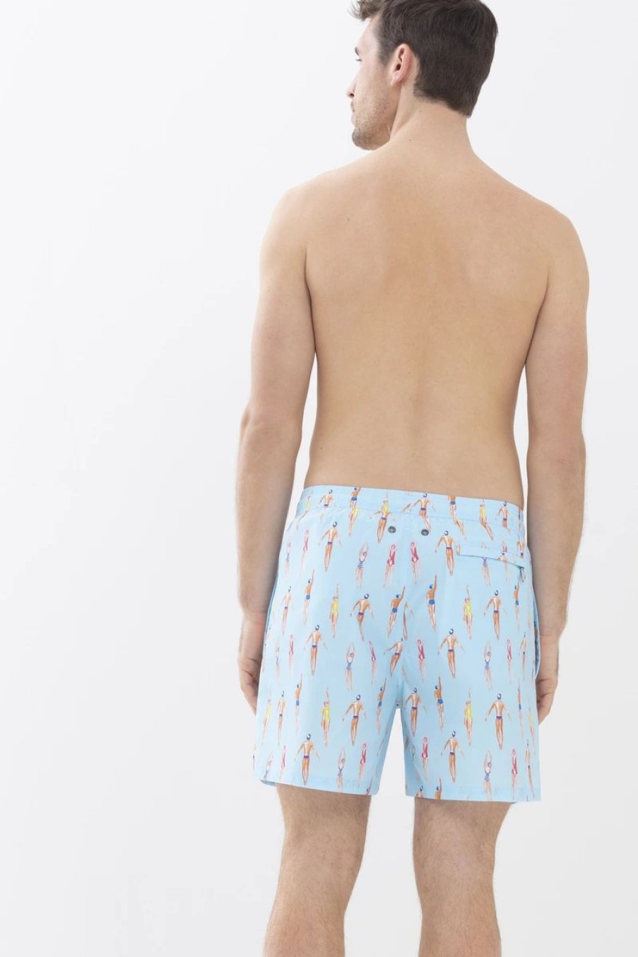 Heren Mey Zwemshorts | Zwemshorts Serie Swimers Blue Bay