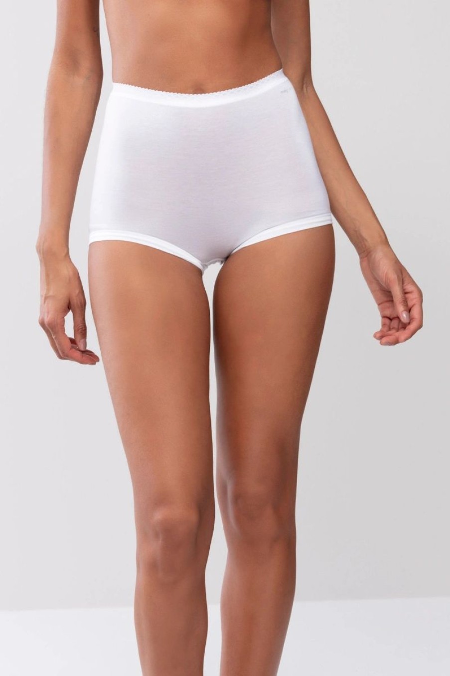 Dames Mey Slips & Pantyshorts | Panty Serie Mey Lights Wit