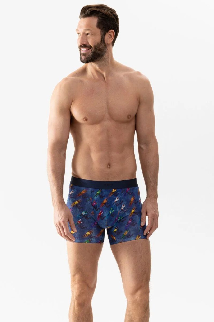 Heren Mey Shorts & Slips | Shorty Serie Racing Bike Multicolor