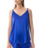 Dames Mey Ondershirts & Tops | Camisole Serie Coco Electric Blue