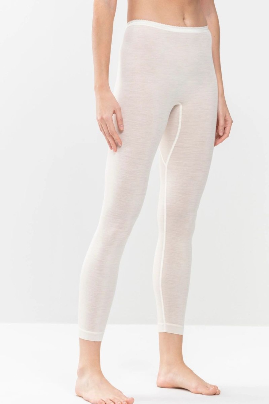 Dames Mey Leggings | Lange Broek Serie Exquisite Wit