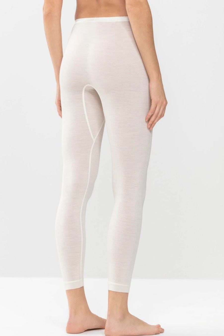 Dames Mey Leggings | Lange Broek Serie Exquisite Wit