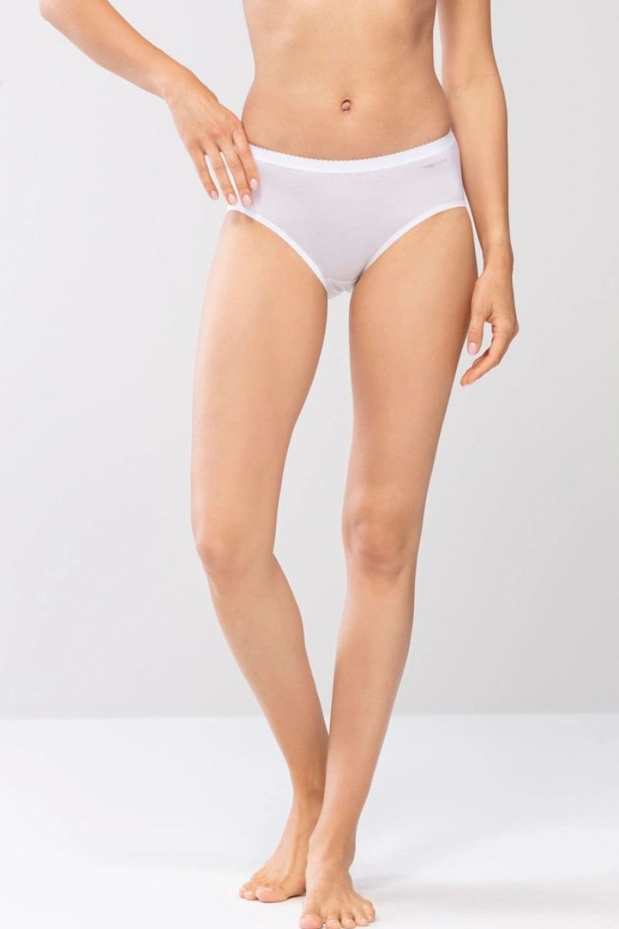 Dames Mey Slips & Pantyshorts | Heupslip Serie Mey Lights Wit