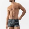 Heren Mey Shorts & Slips | Shorty Serie Striped Indigo