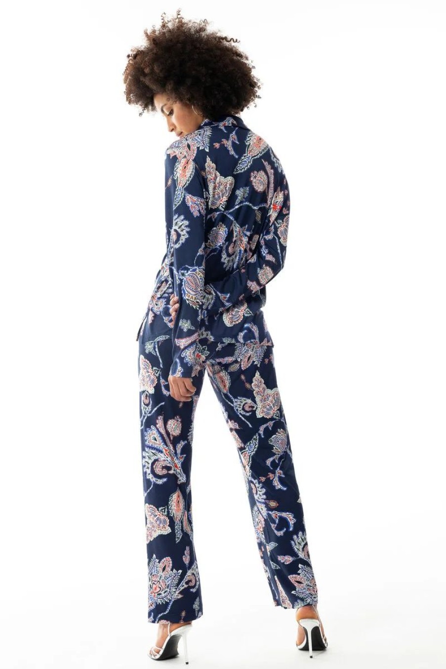 Dames Mey Pyjama'S | Pyjama Serie Telia Deep Shadow