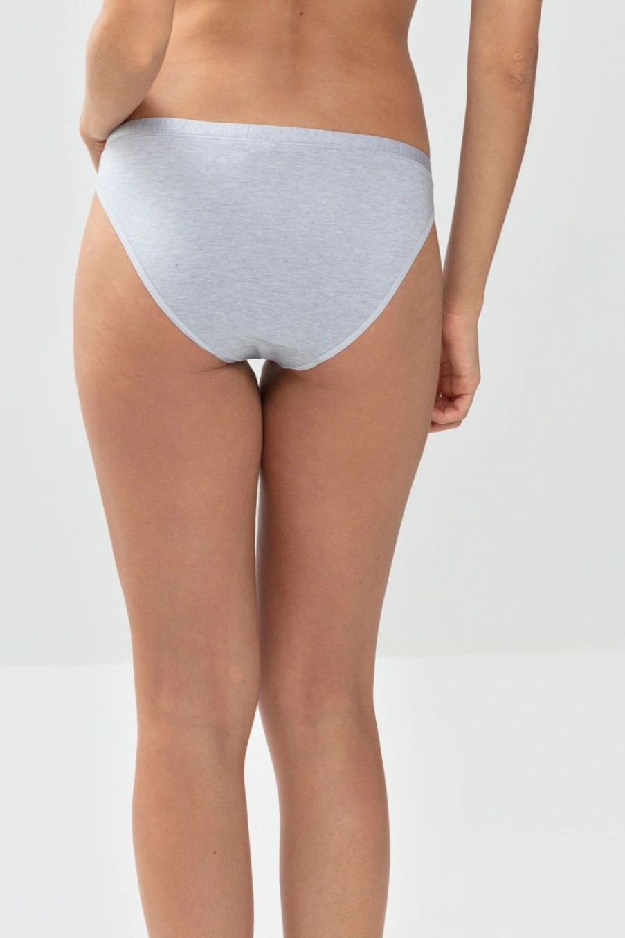 Dames Mey Slips & Pantyshorts | Minislip Serie Mood Lichtgrijs Melange