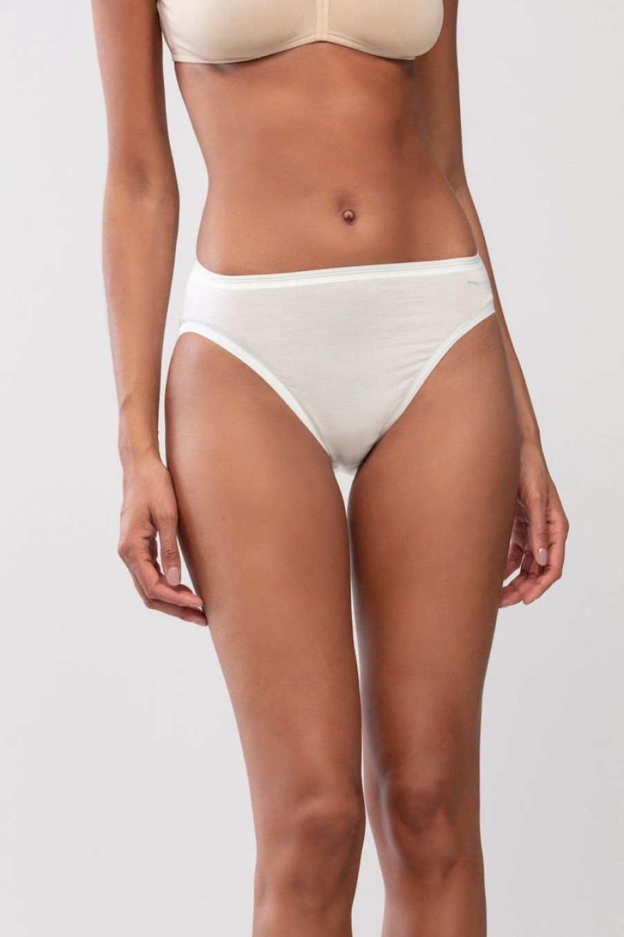 Dames Mey Slips & Pantyshorts | Jazz-Pants Serie Mey Lights Parelwit