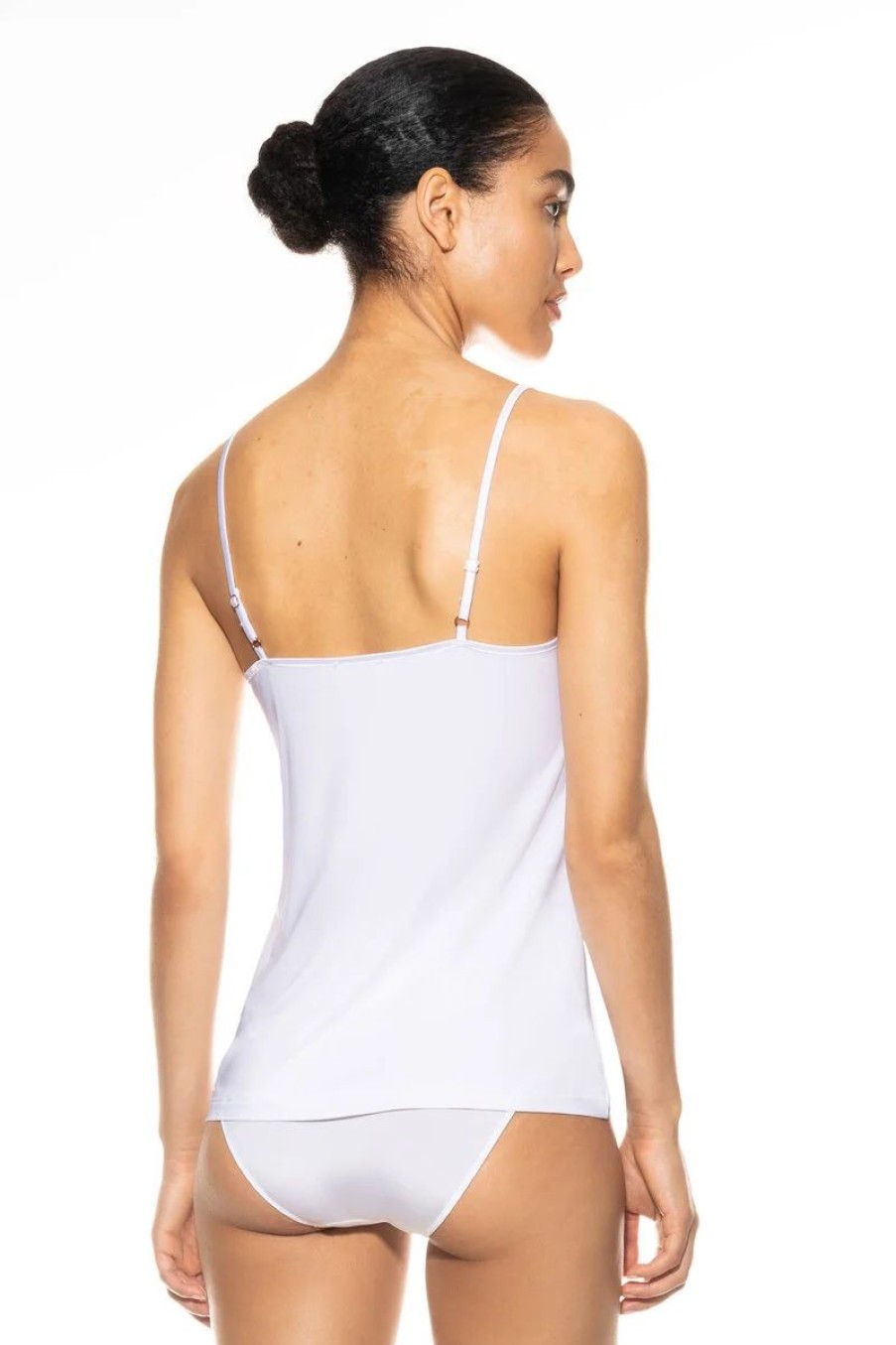 Dames Mey Ondershirts & Tops | Camisole Serie Grace Wit