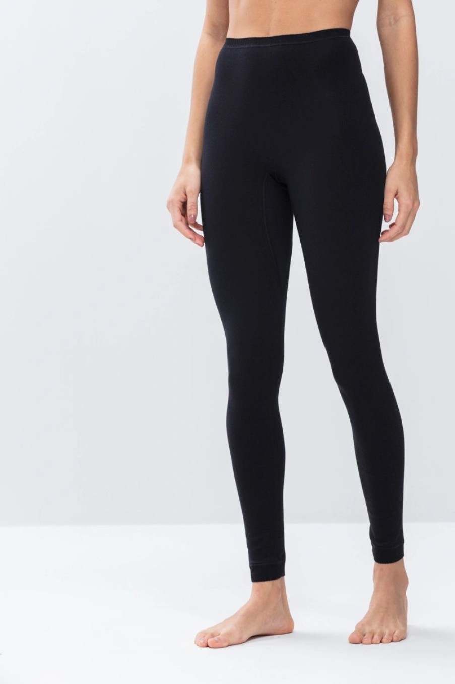 Dames Mey Leggings | Lange Broek Serie Noblesse Zwart