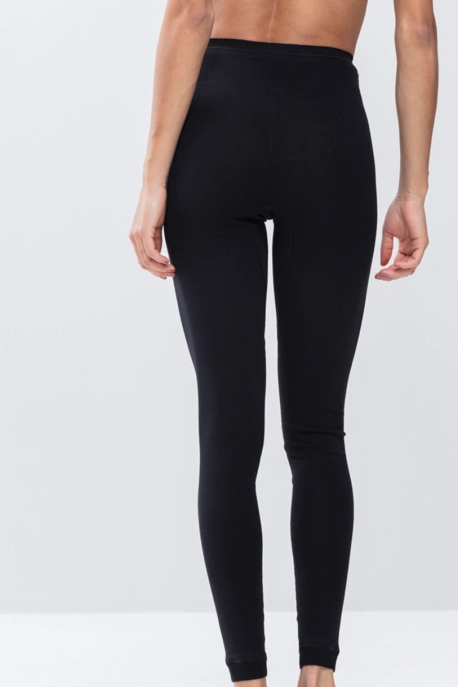 Dames Mey Leggings | Lange Broek Serie Noblesse Zwart