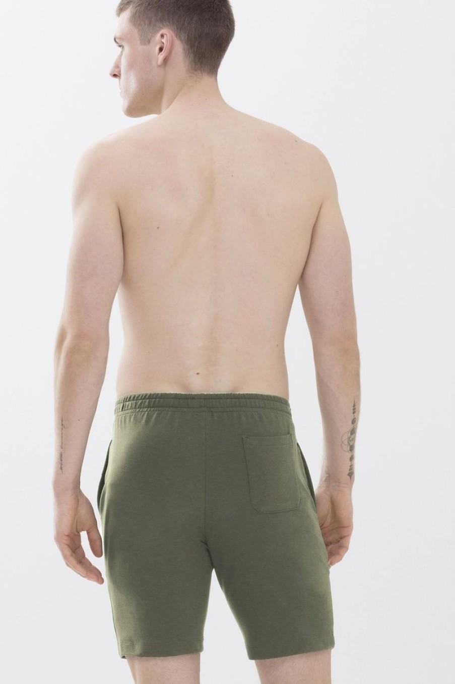 Heren Mey Loungewear Grote Maten | Broek Kort Serie Enjoy Safari Green