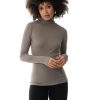 Dames Mey Bovenstukken | Shirt Serie Wool Love Deep Taupe