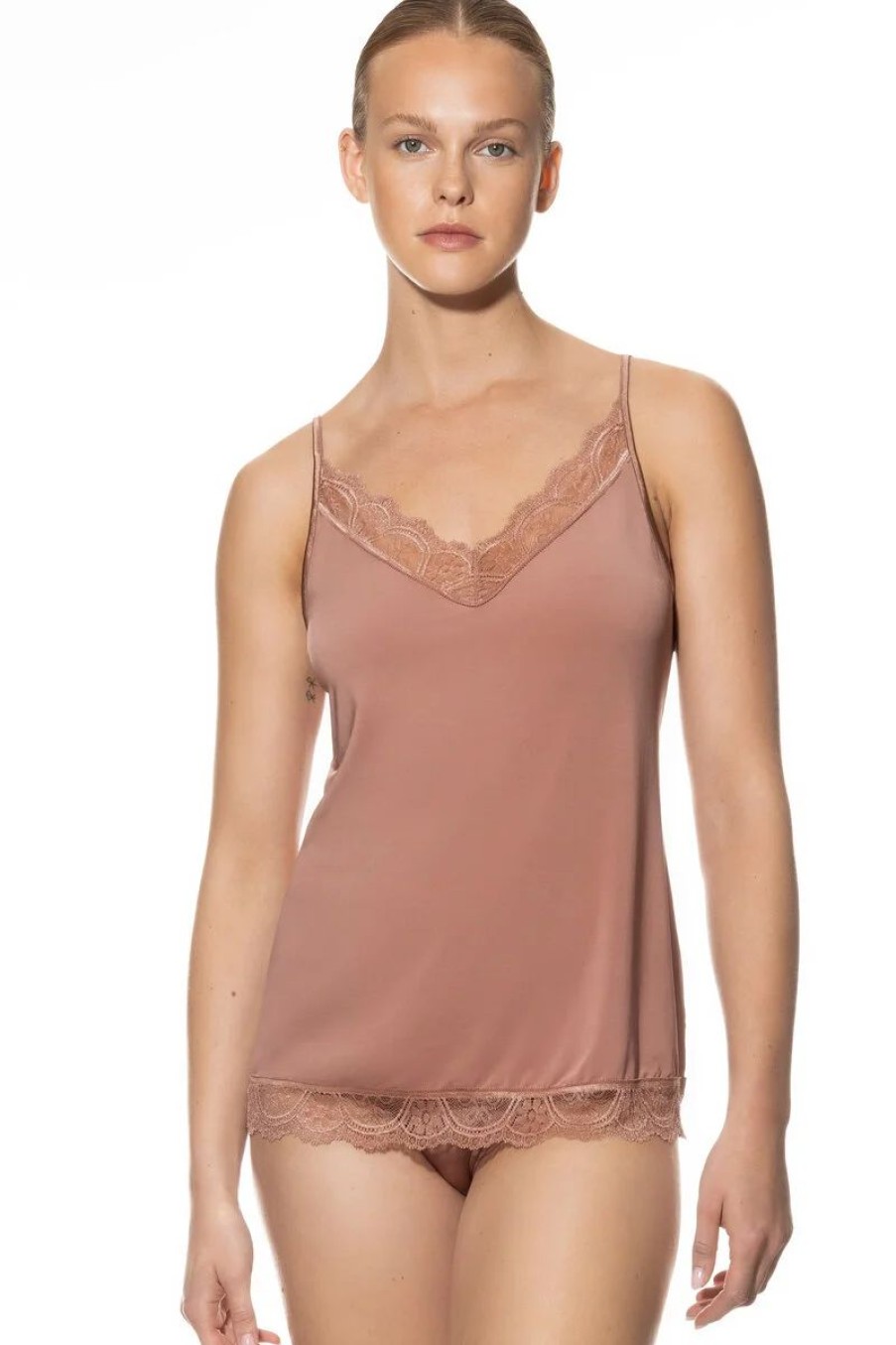 Dames Mey Tops | Camisole Serie Poetry Fame Creamy Nougat