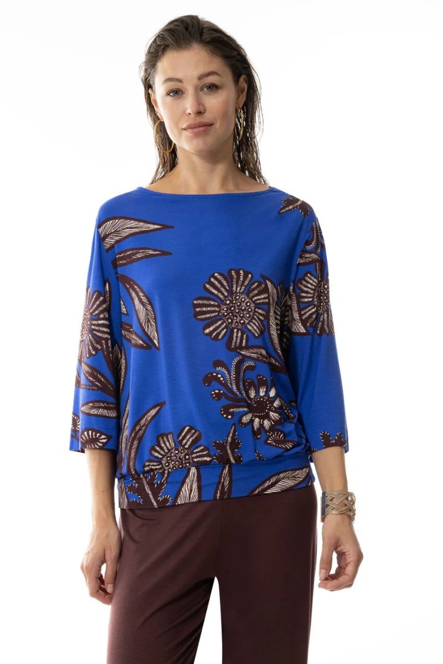 Dames Mey Bovenstukken | Shirt Serie Joleen Electric Blue