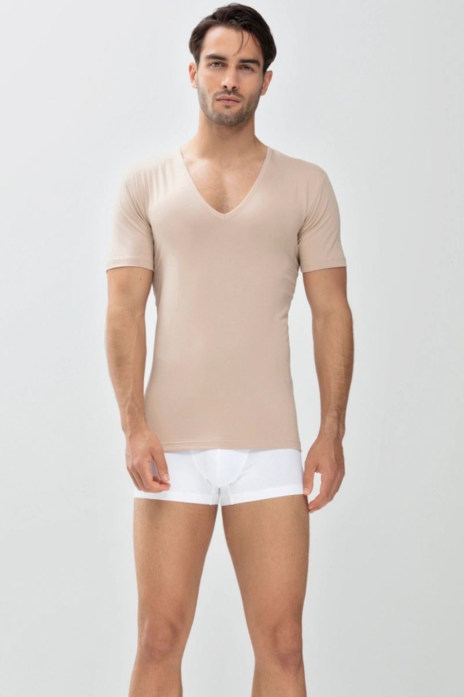 Heren Mey Ondershirts | De Onderhemd - V-Hals Serie Dry Cotton Functional Light Skin